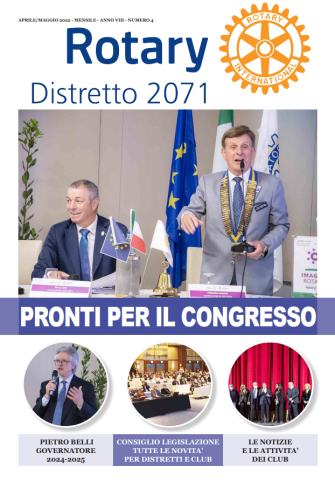 Copertina Rivista Aprile/Maggio 2022