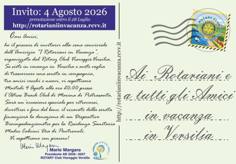 rotariani in vacanza 2026