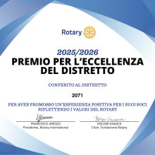 Premio Eccellenza Distretto